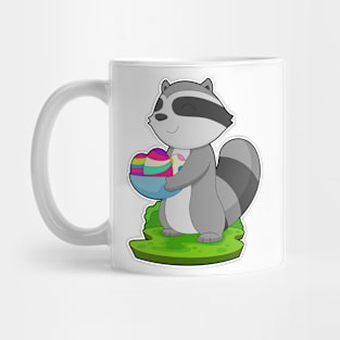 Racoon Easter Easter eggs Mug